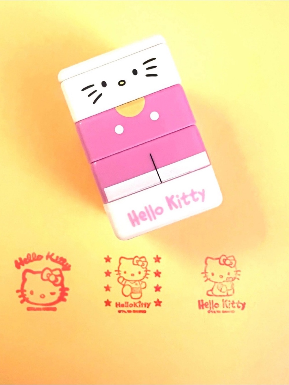6 Rare Vintage Sanrio Mini Stackable Character Figures Stamp. - Picture 8 of 10